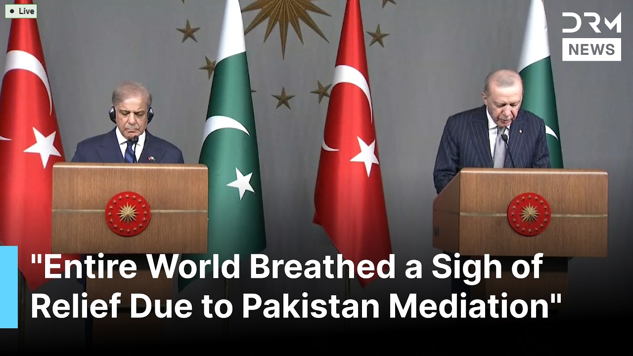 FULL PRESSER: Turkey's Erdogan, Pakistan PM Warn Israel Must Not Drag Region Into Conflict | AC1G