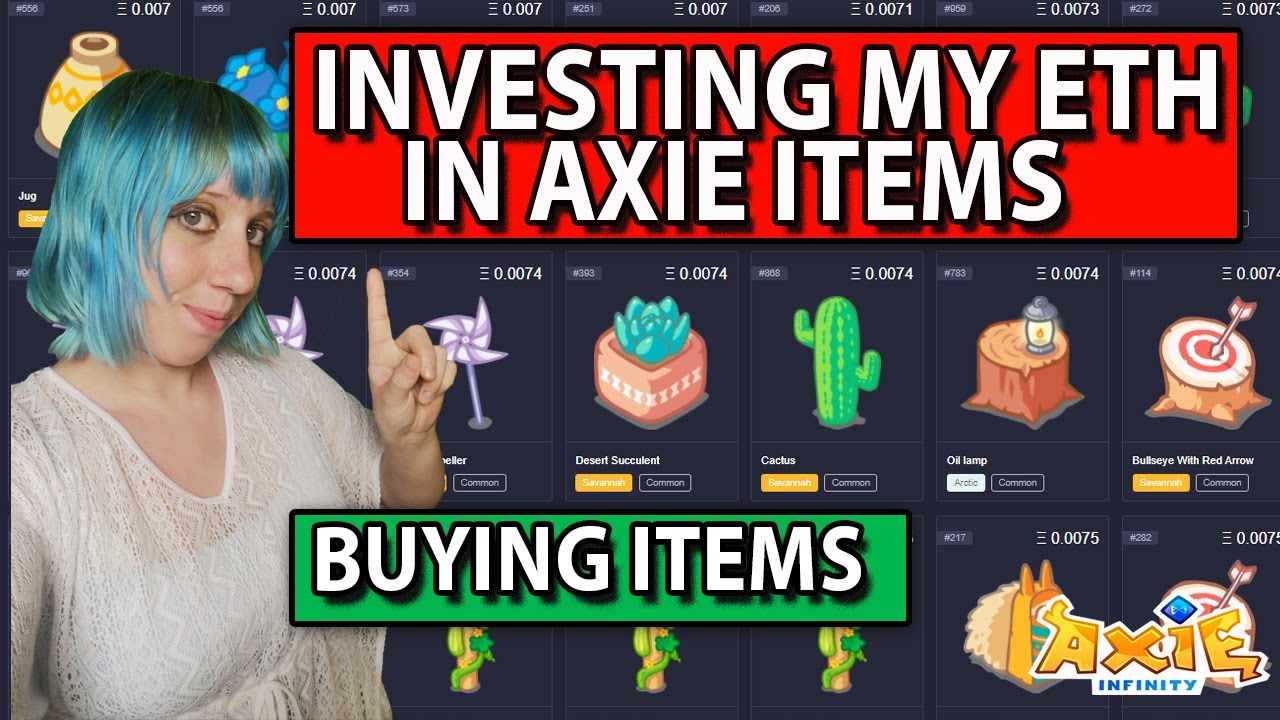 Buying Land Items in Axie Infinity- spending my ETH | Blockchain Gaming