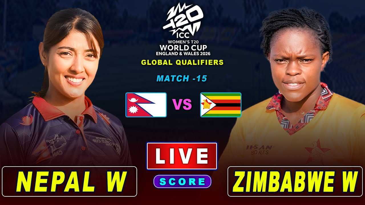 Nepal W vs Zimbabwe W, Women's Worldcup Qualifier, Score & Audio Commentary Only, SUJAN KOINCH