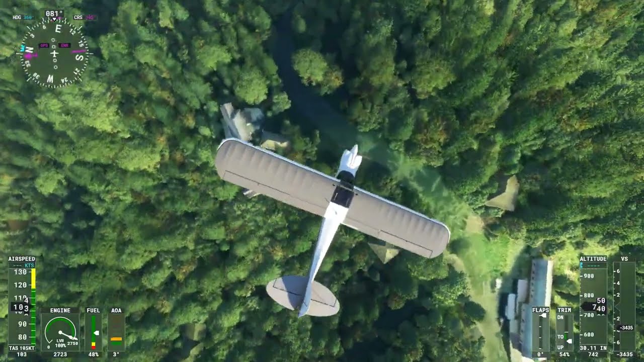 Flying around Lakeside, OR
