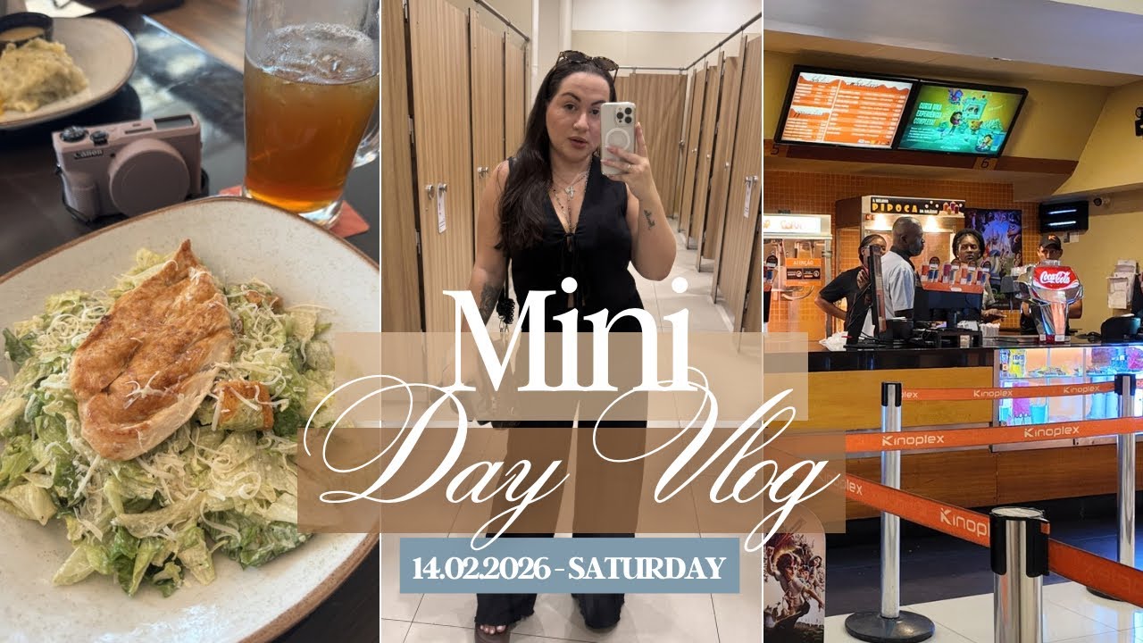 Mini Day Vlog - Compras, Cinema, Outback