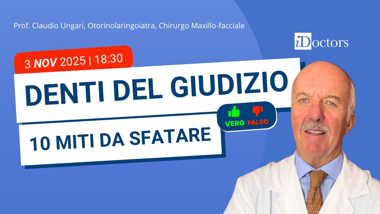 Denti del giudizio: 10 miti da sfatare | Prof. Ungari