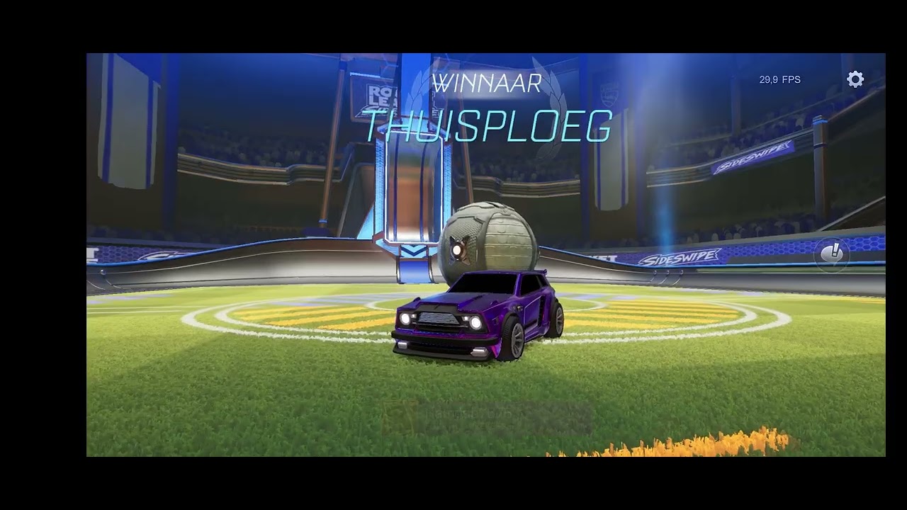 Just Chillin while playing RL sideswipe