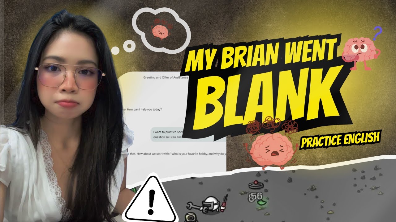 My Brain Went Blank! 😭 Practicing Public Speaking in English