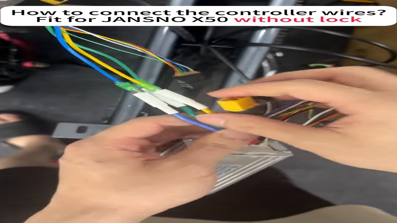 Controller wires for JANSNO X50(without lock) #jansnox50