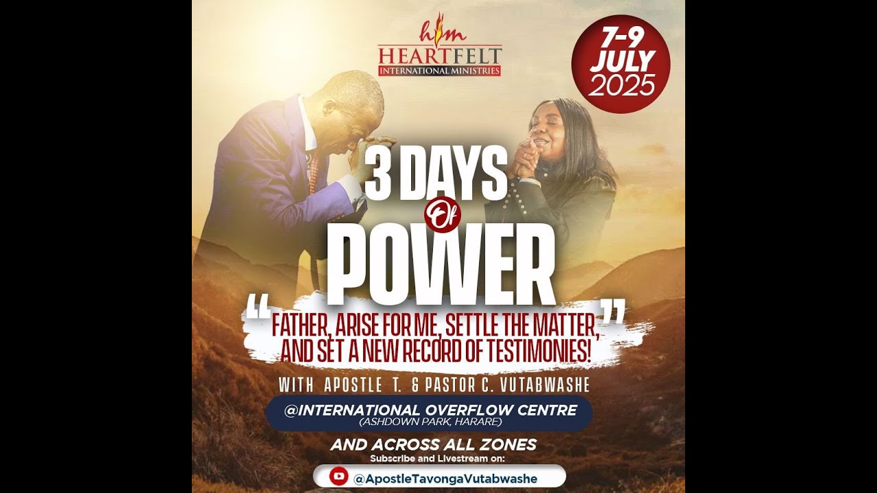 3 Days of Power | Day 1 |  #THEGOSPEL # MANIFESTATION