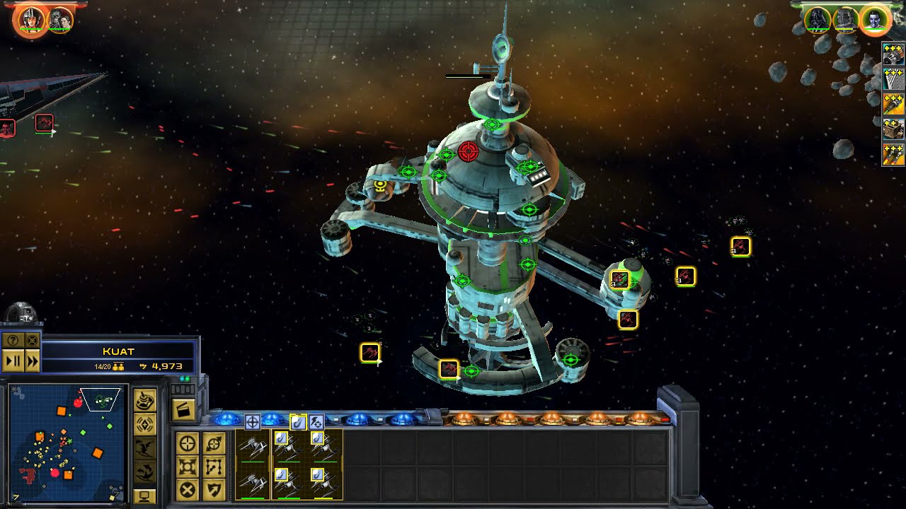 Star Wars: Empire At War - 2v2 Space Battle