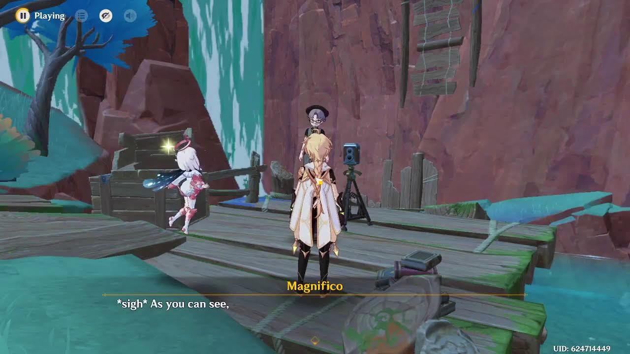 Genshin Impact Chill Questing|MIC OFF
