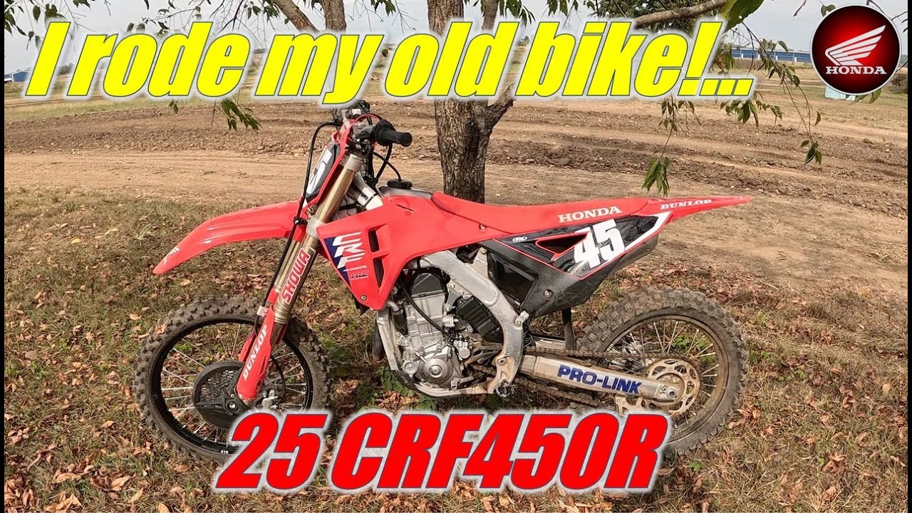 Honda CRF450R 2025 года на Kickin Roost MX