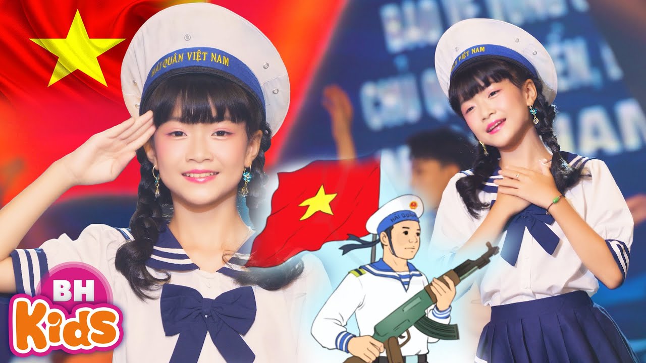 Chú Bộ Đội Ơi Nơi Đảo Xa Vì Bình Yên Đất Nước Nên Chú Mới Xa Nhà - Nhạc Thiếu Nhi Cháu Hát Về Đảo Xa