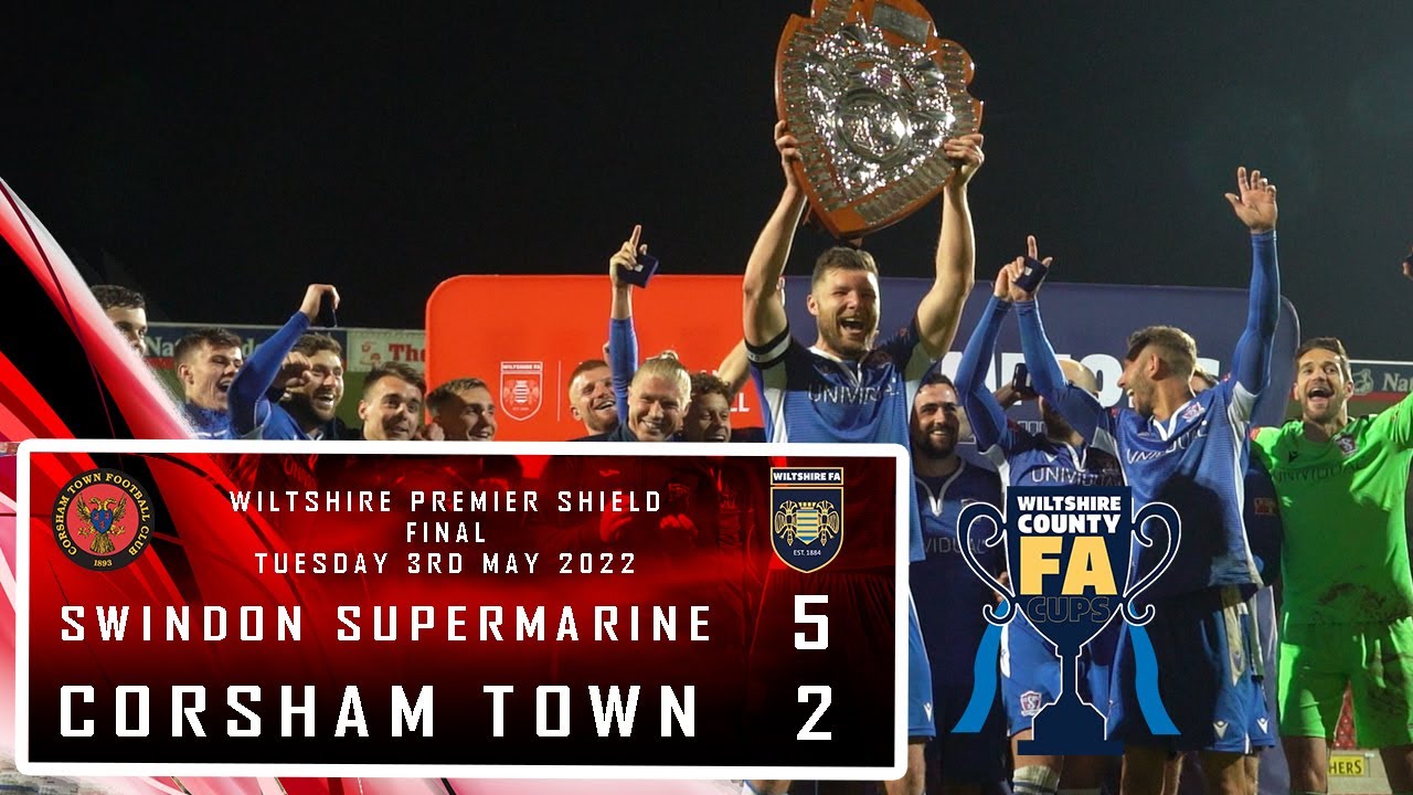 Swindon Supermarine FC 5 V 2 Corsham Town FC | Wiltshire Premier Shield Match Highlights