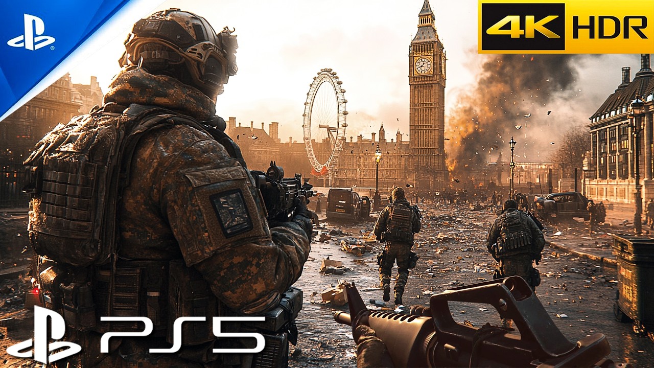 LONDON BOMB ATTACK (PS5) Immersive ULTRA Graphics Gameplay [4K60FPS] Call of Duty