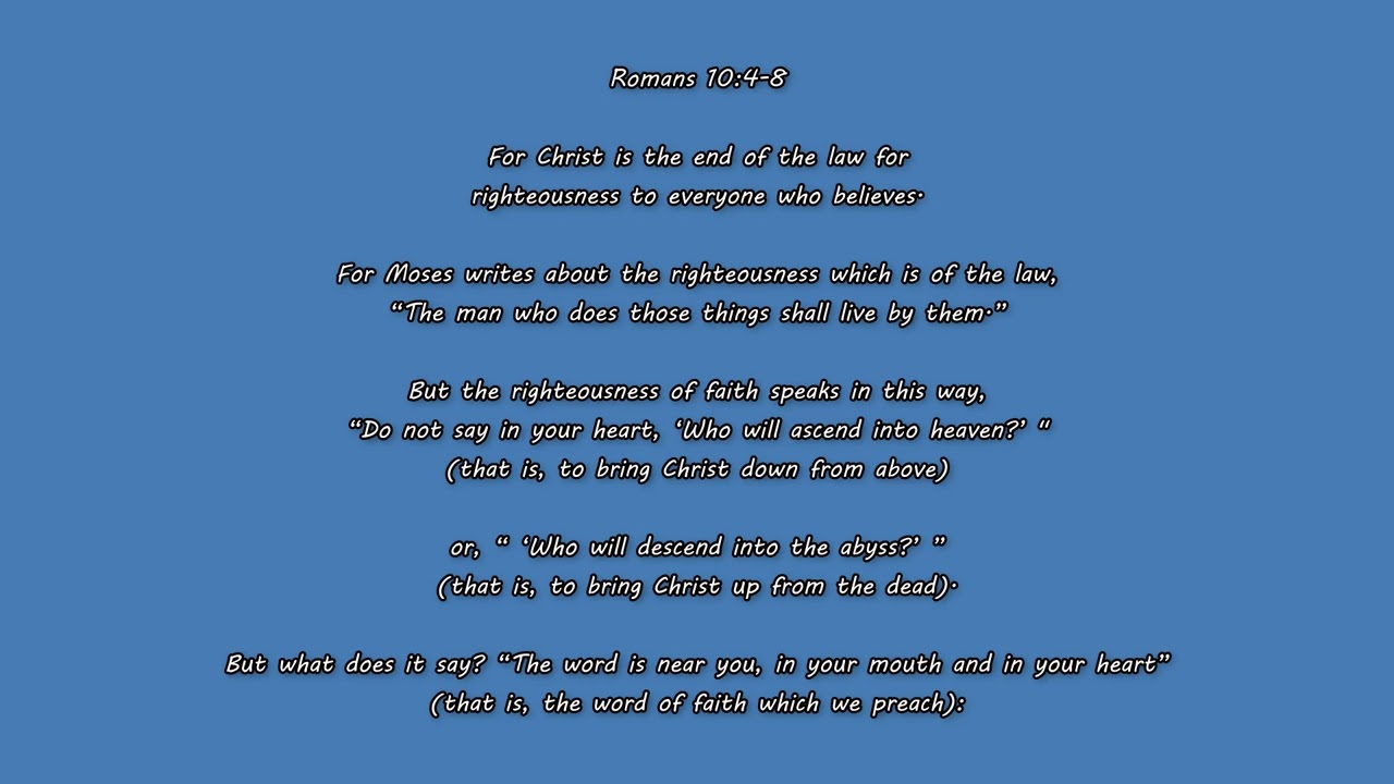 ROMANS 10 - Gary Fisher and Friends