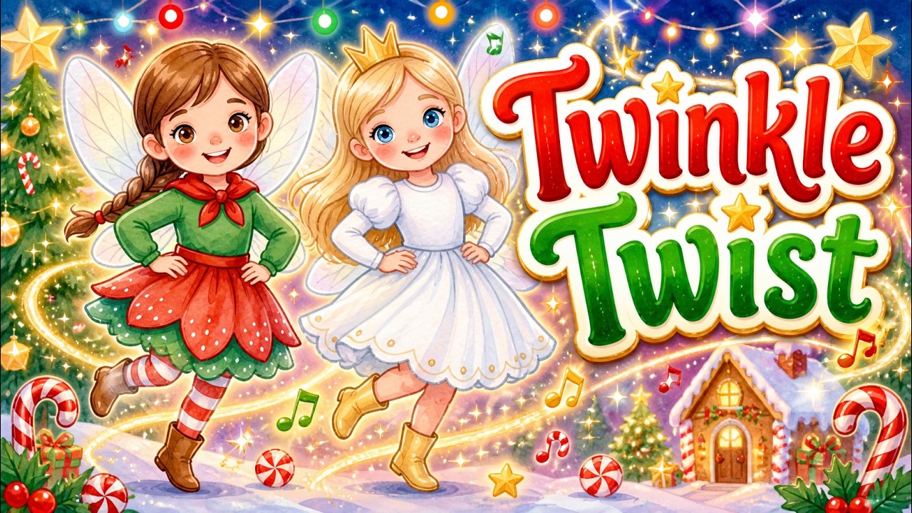 🎄✨ Twinkle Twist – NEW Christmas Song & Dance for Kids | The Little Lightkeepers ✨🎄