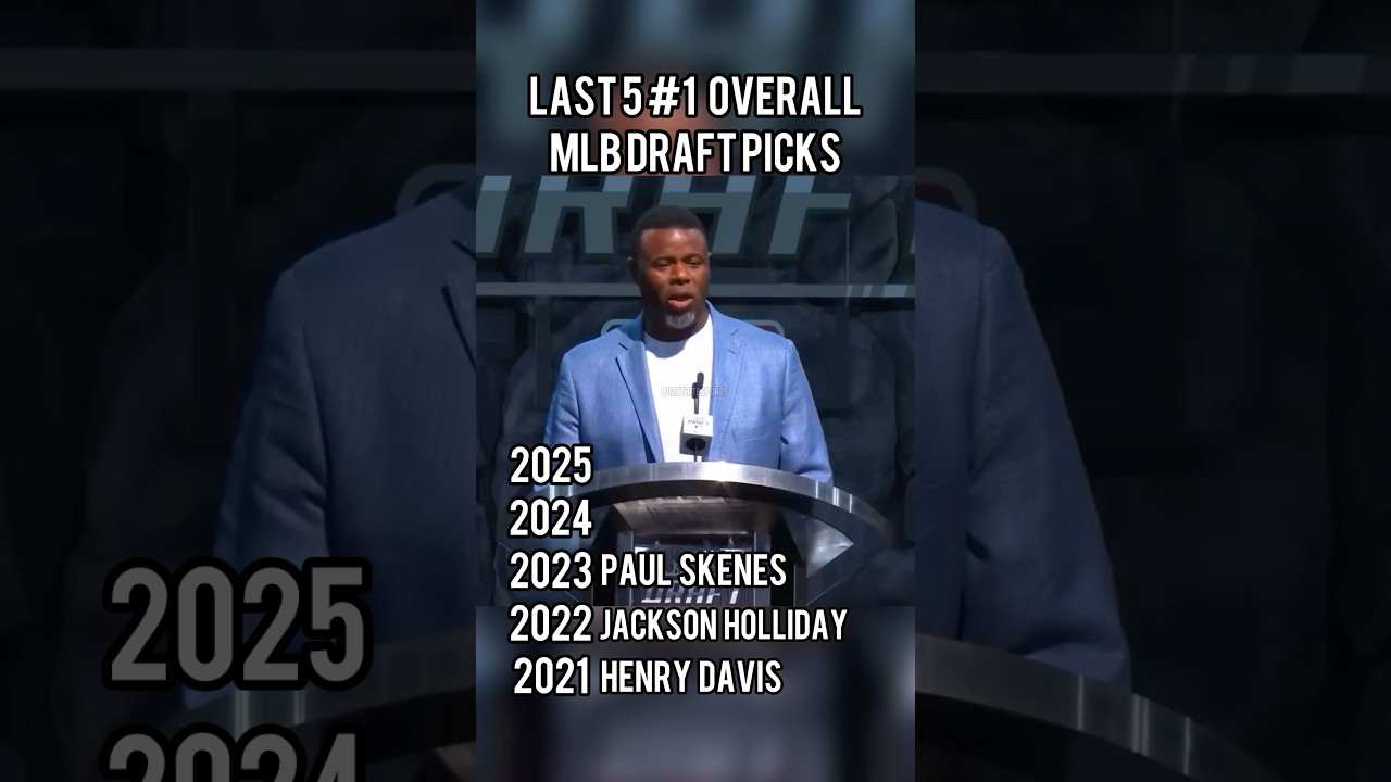 Which #1 MLB draft pick in the last 5 years was the best?
