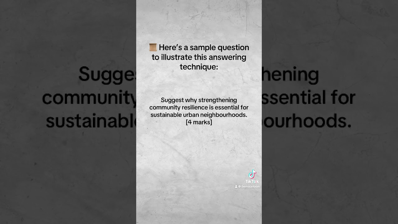 Want to excel in EXPLANATION structured questions? Here's how!