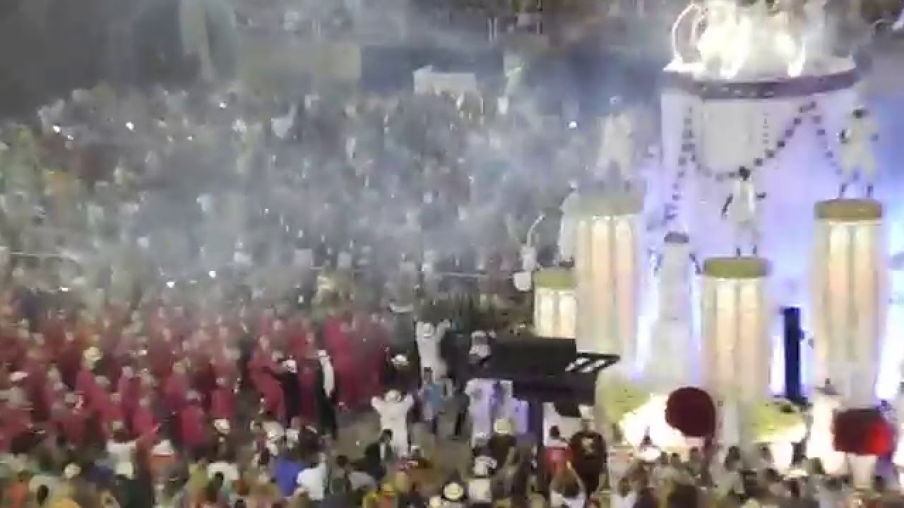 Salgueiro 2016 - Histórico fim de desfile do Salgueiro.