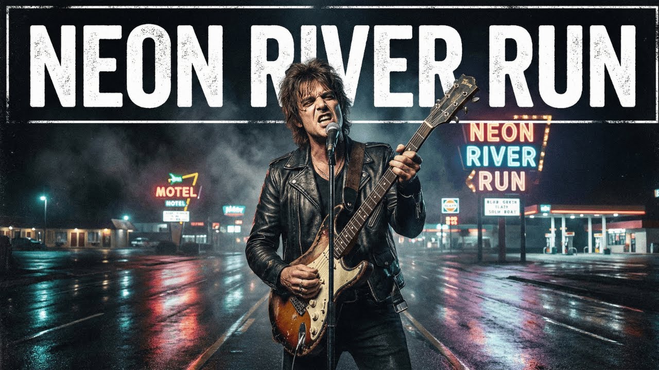 NEON RIVER RUN &ndash; Fast Night Drive Highway Rock