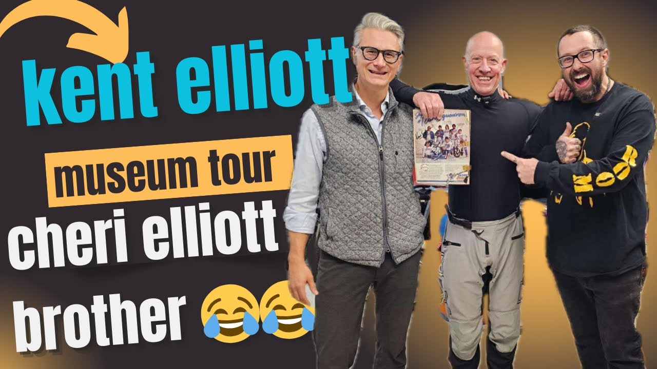 Skyway BMX Кент Эллиотт с экскурсией по музею Powers BMX