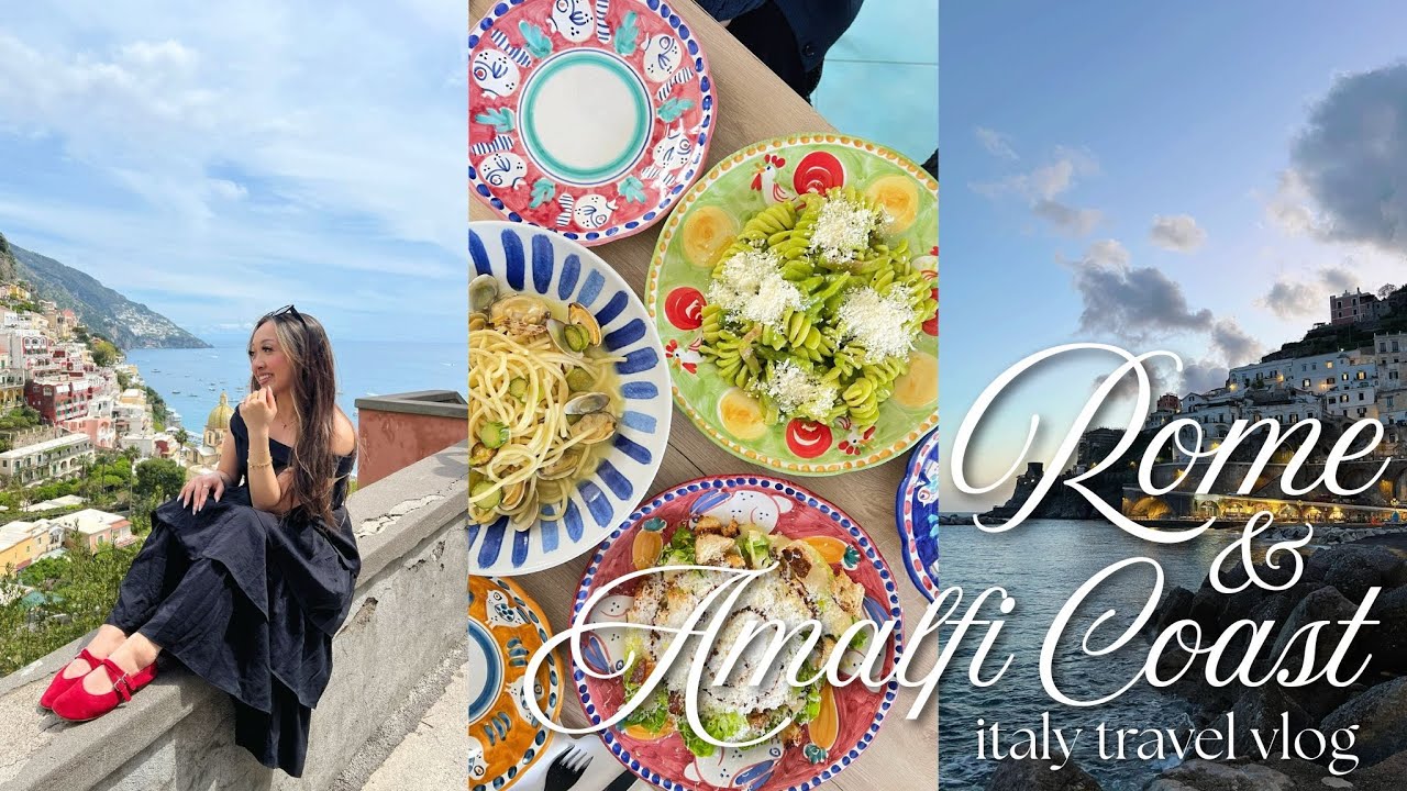 Italy Travel Vlog | Rome and Amalfi Coast in April