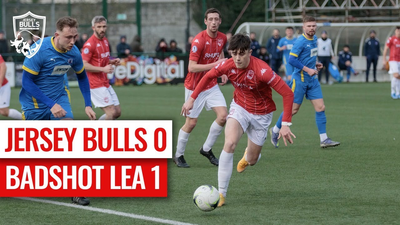 MATCH GOALS | Jersey Bulls 0 Badshot Lea 1