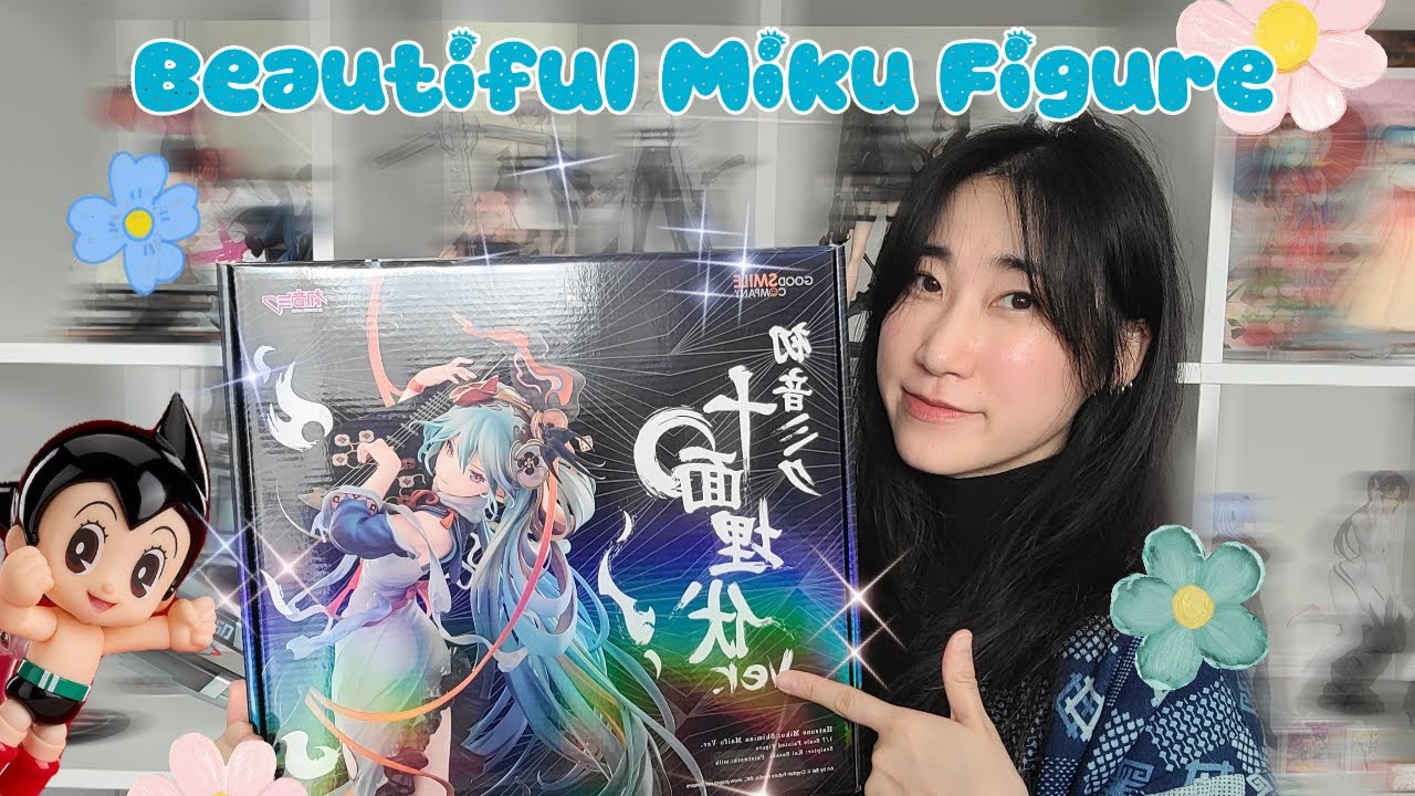 GORGEOUS yet FRUSTRATING Miku Figure Unboxing ✿ Ft. Cute Robot Boy