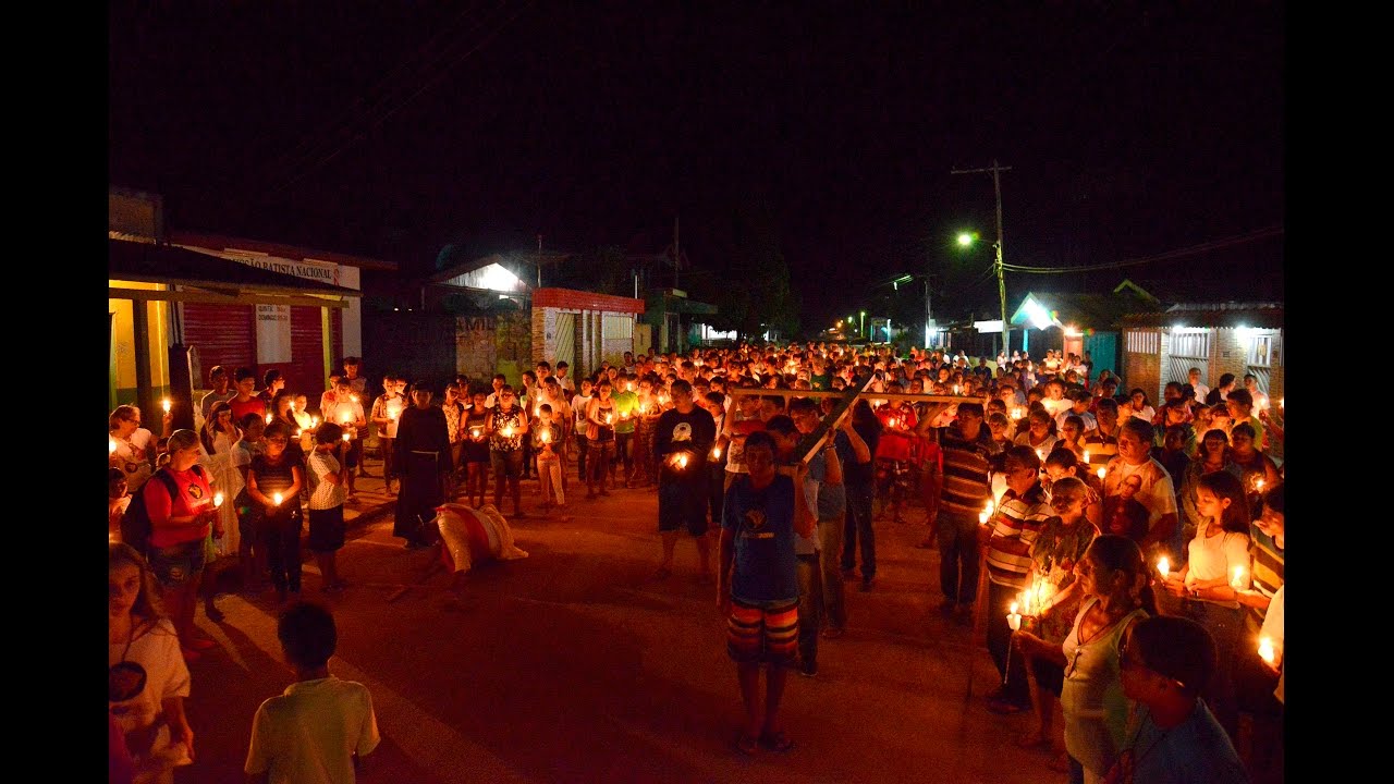 NOVO ARIPUANÃ 2016 VIA-SACRA NAS RUAS