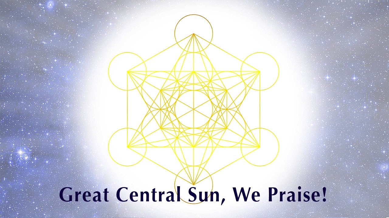 Song - Great Central Sun, We Praise!