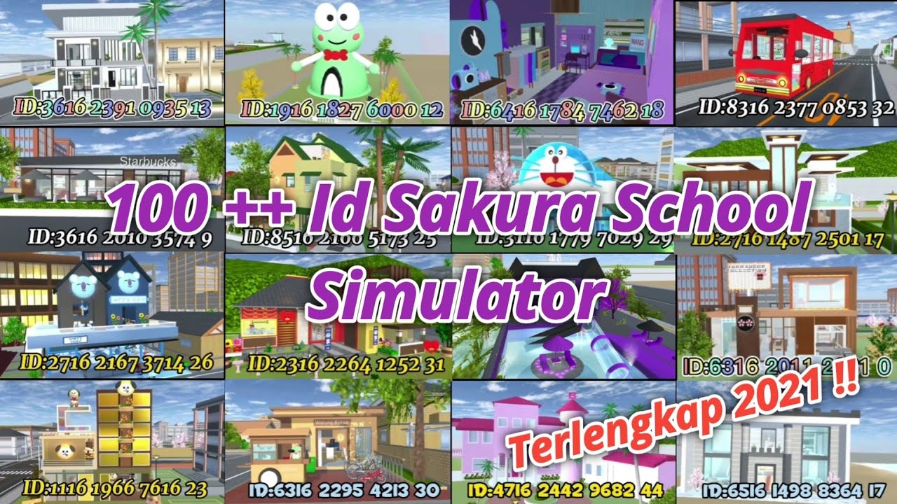 Kumpulan 100 ++ Id Props Sakura School Simulator - Terlengkap 2021 - Bisa di save