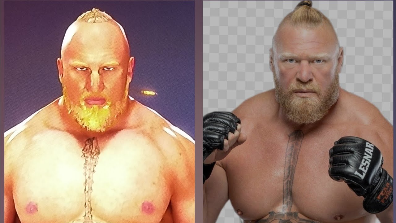 WWE 2k25 caw formula: Brock Lesnar (WWE)