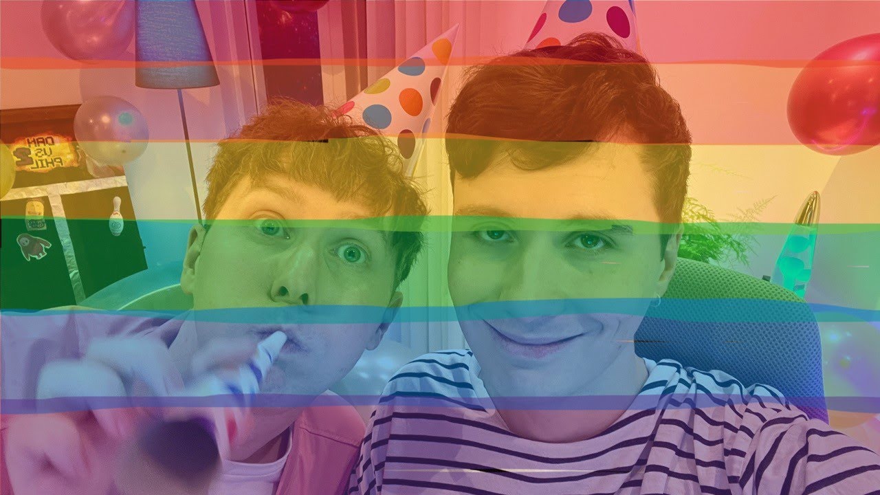 phil's birthday charity stream but it's only the gayest moments