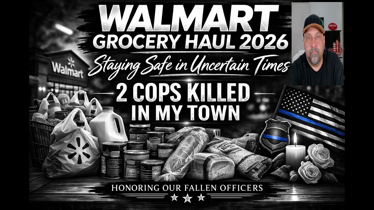 Big Walmart Grocery Haul 2026 | Budget Shopping & Safety Talk After 2 Cops Killed in My Town
