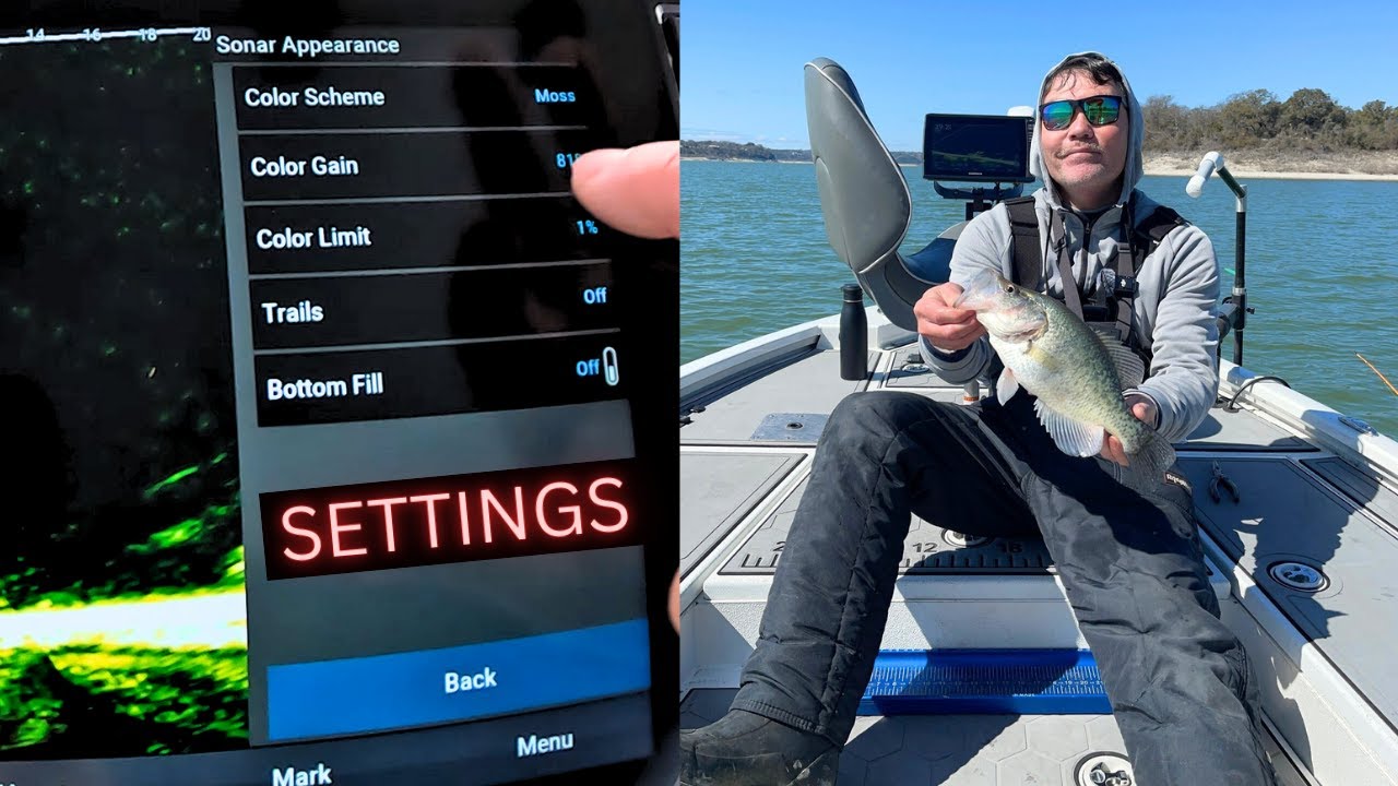 Garmin Livescope Settings Crappie Are Moving!