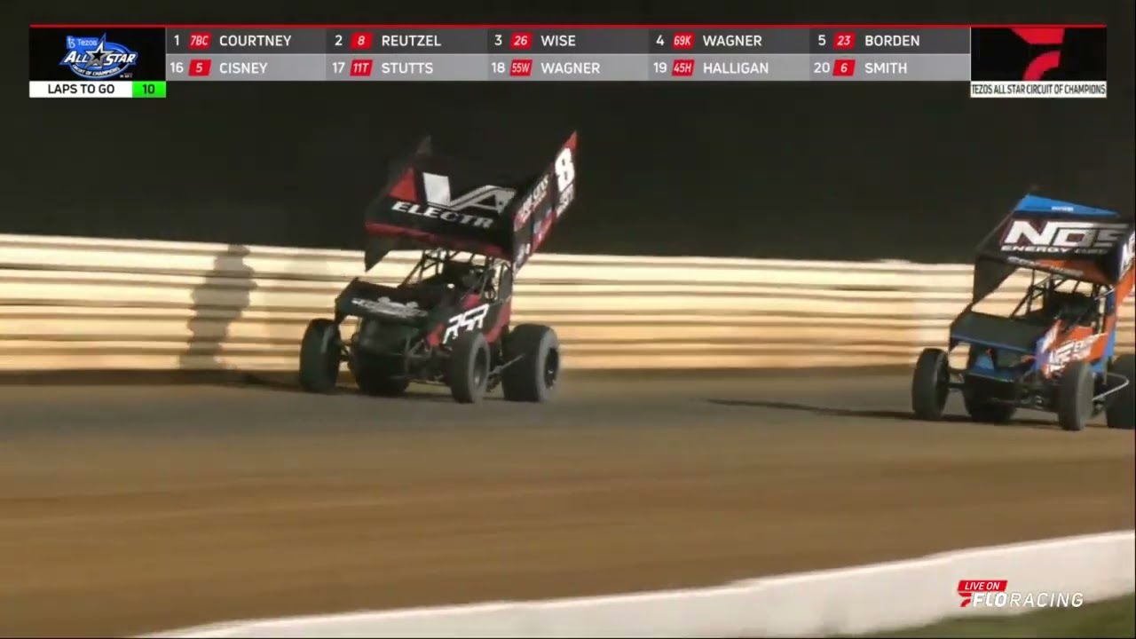 Highlights: Tezos All Star Circuit of Champions @ Port Royal Speedway 9.8.2023
