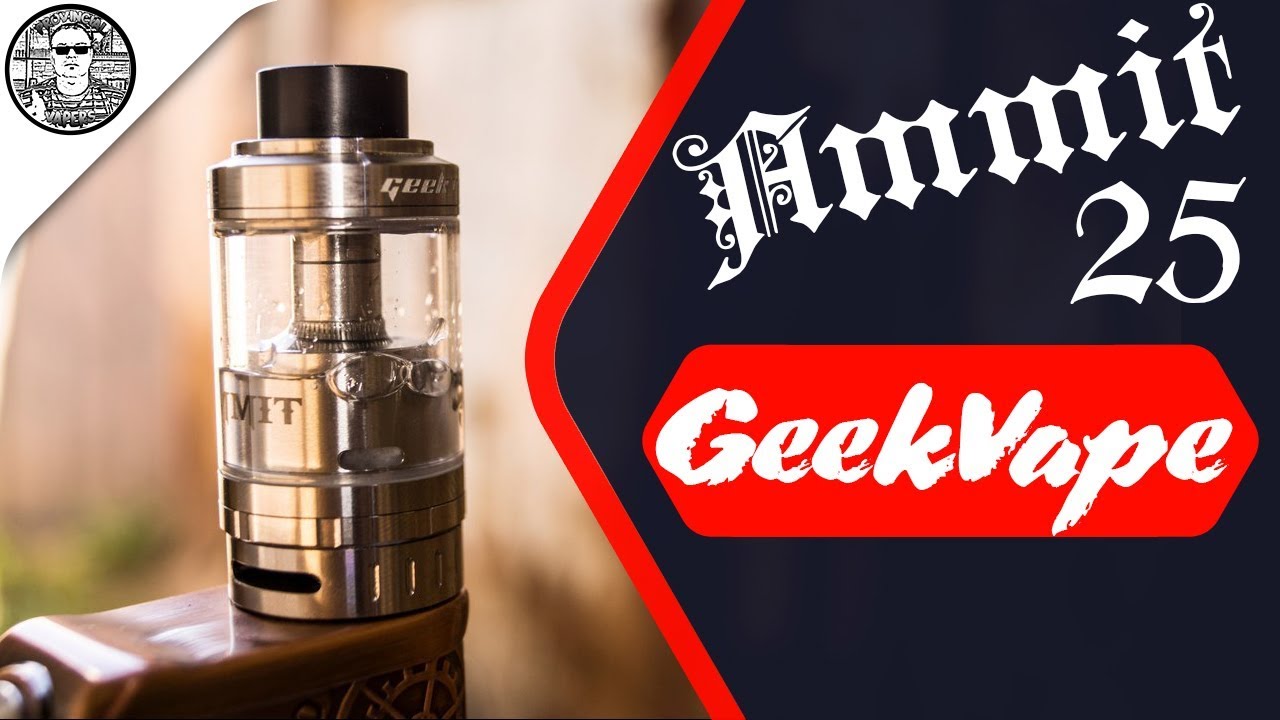 Geekvape Ammit 25 RTA Чуть чуть не дотянули