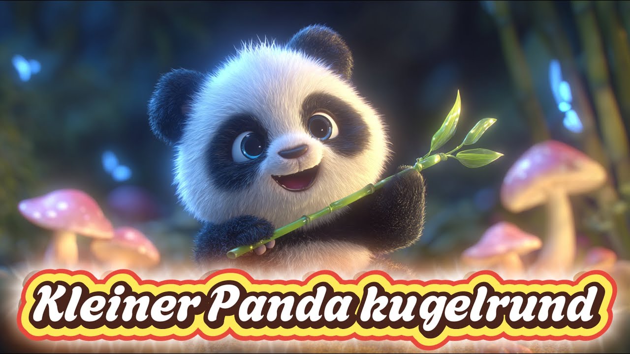Kleiner Panda kugelrund-Fröhliches Kinderlied – Lustiges Lied für Kinder – Bewegtes Kinderlied