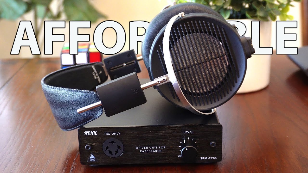 What?! STAX Headphones You Can Actually Afford?! - SRS-X1000 Earspeaker System (SR-X1 + SRM-270S)