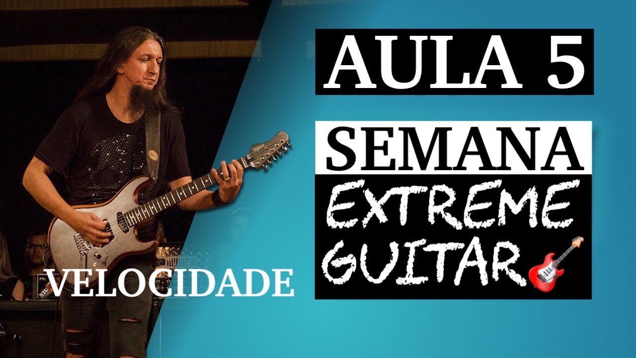 Aula 5 - O SEGREDO da VELOCIDADE na Guitarra (passo a passo)