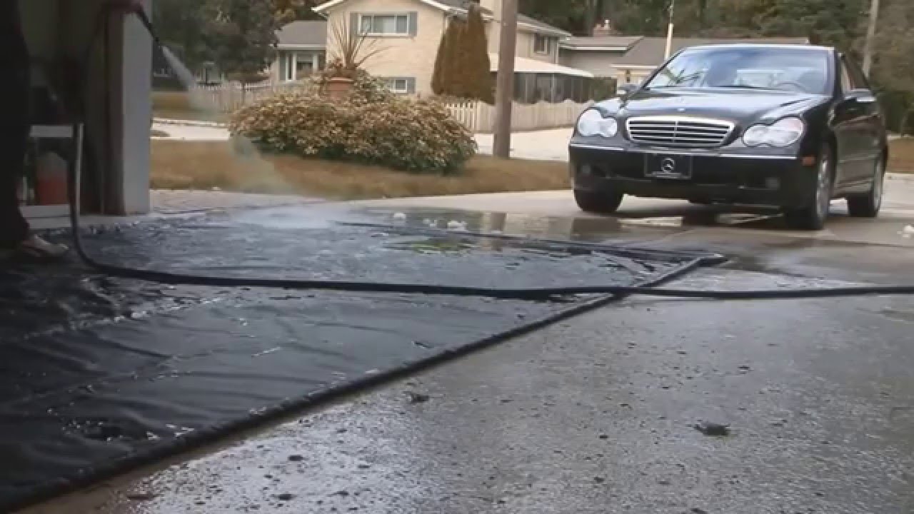 How to Clean Your AutoFloorGuard Garage Floor Containment Mat