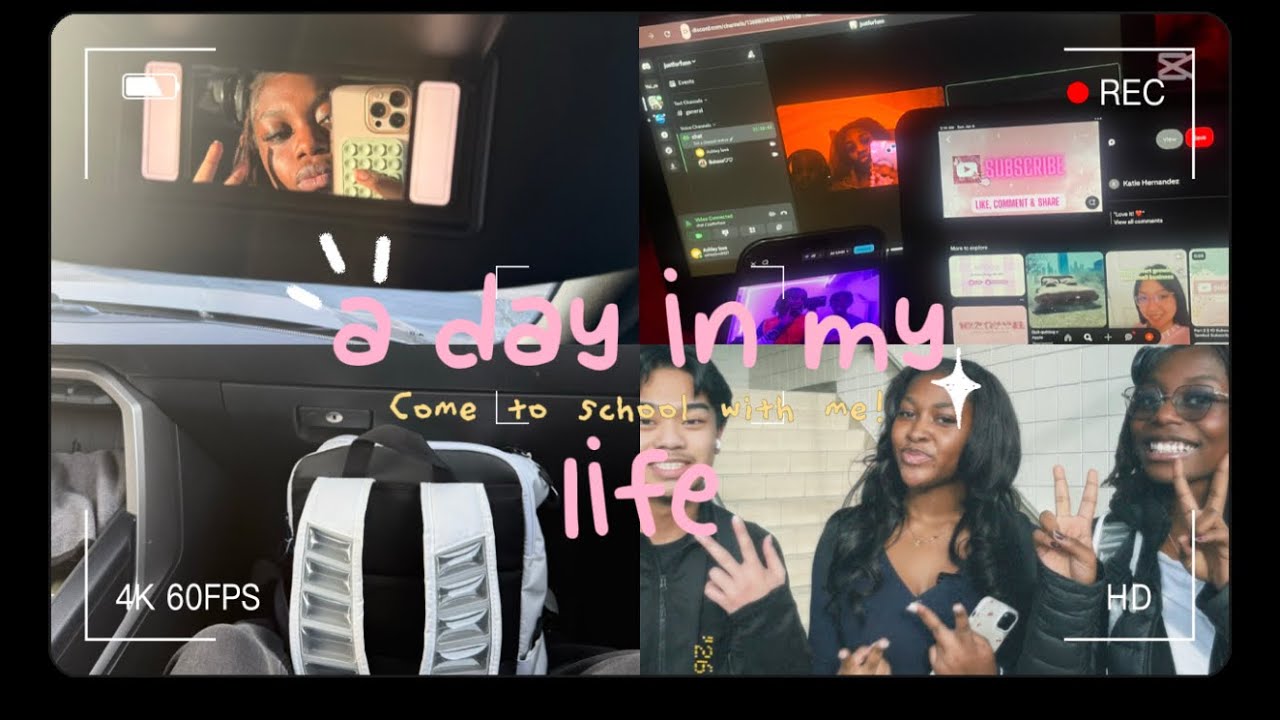 A CHILL SCHOOL DAY IN MY LIFE  | GRWM, Classes & Game Day
