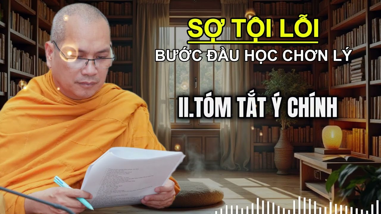 Bước Đầu Học Chơn Lý - 32 Sợ Tội Lỗi (sách) - TK. Giác Nhường