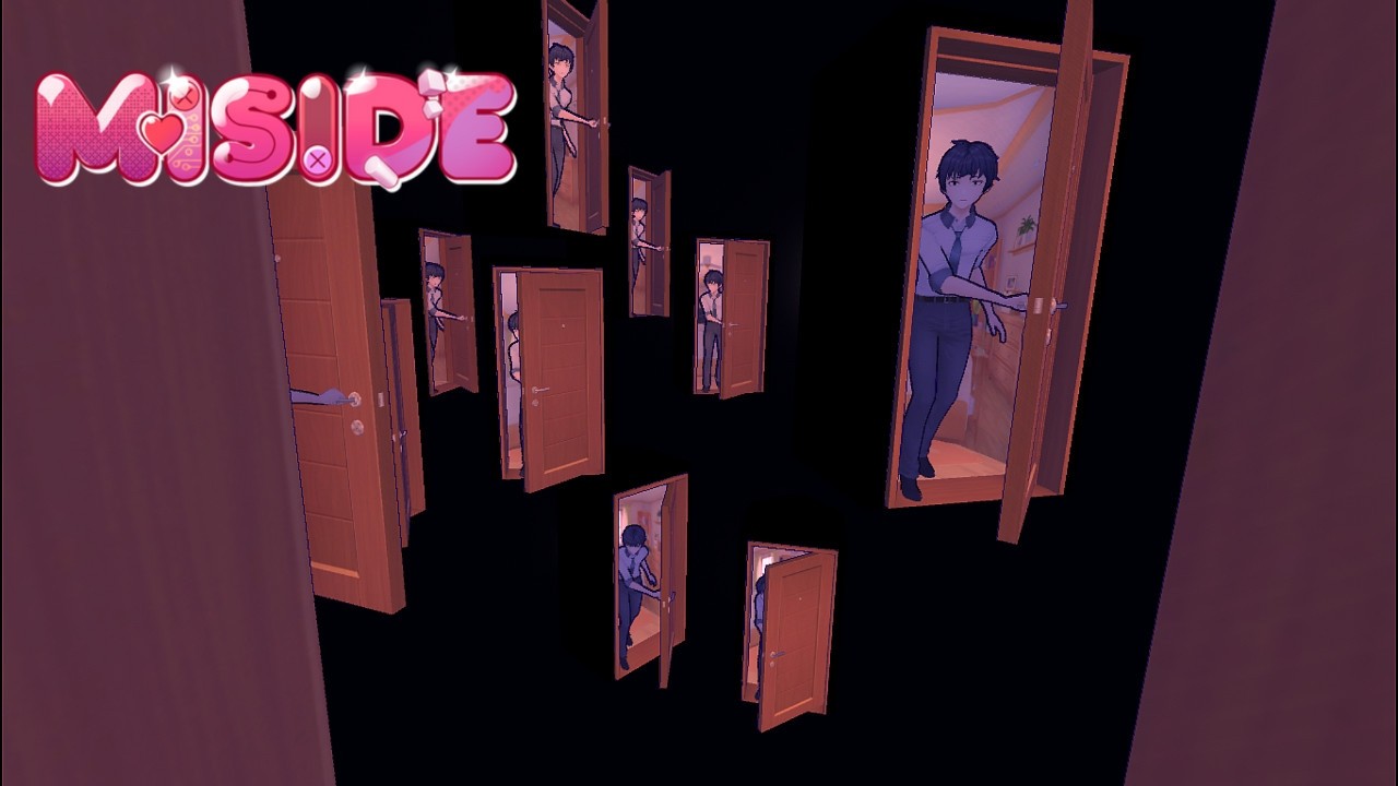 This level is glitchy Miside ep. 5 Playthrough