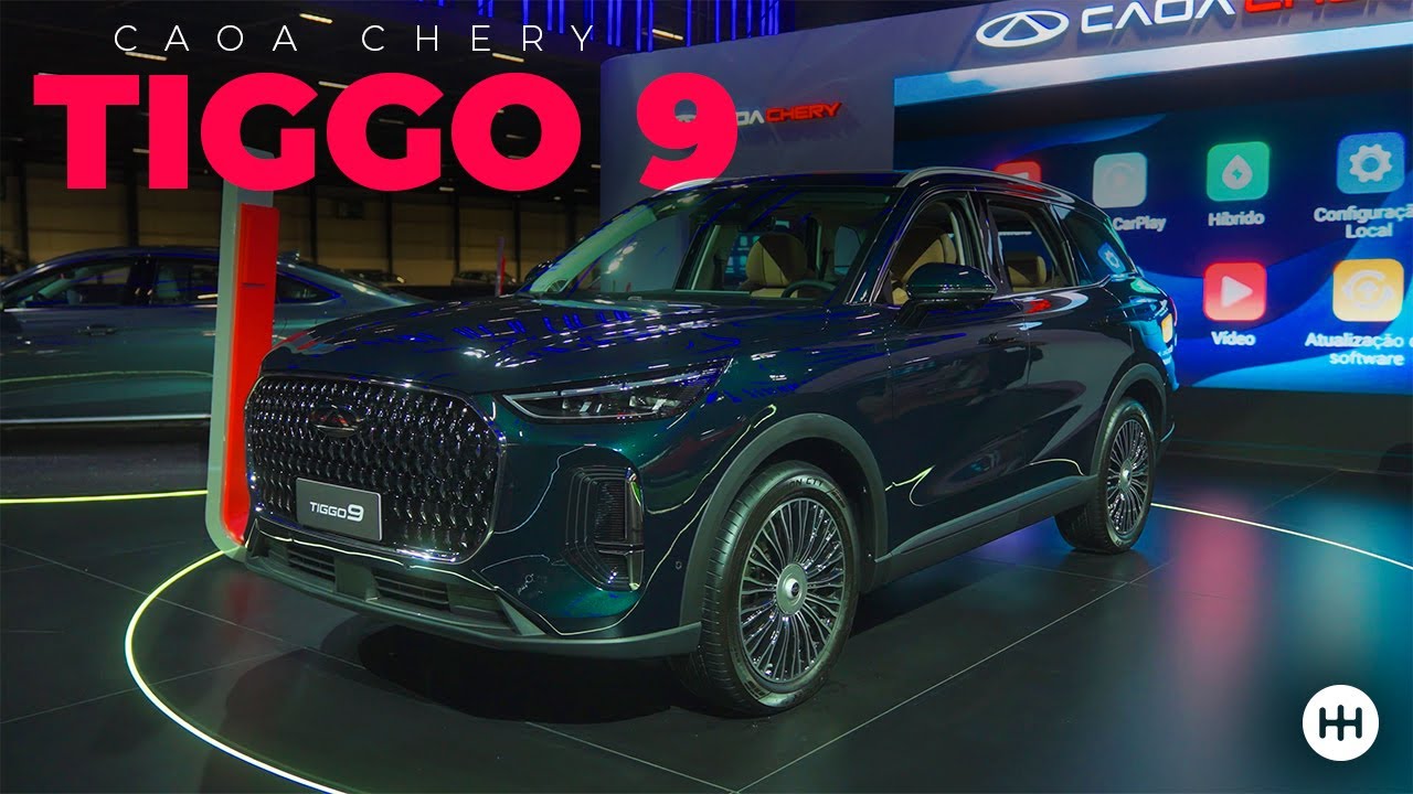 Caoa Chery TIGGO 9: SUV de Luxo De 7 Lugares SERÁ VENDIDO NO BRASIL