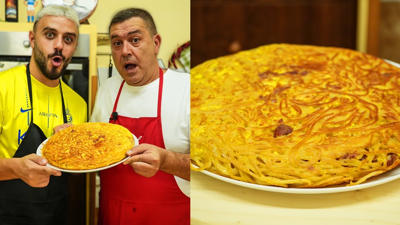 FRITTATA di SPAGHETTI NAPOLETANA con @FiusGamer - La Ricetta FATTA in CASA