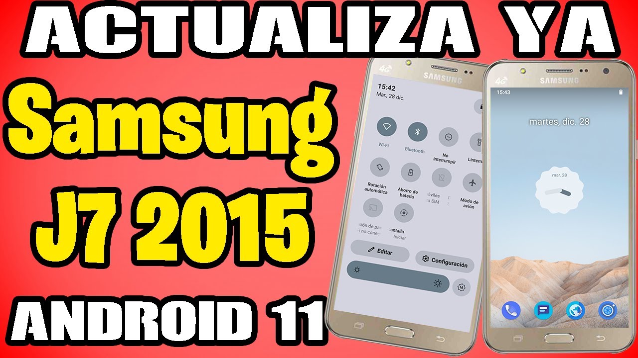 Instalar ANDROID 11 en Samsung J7 2015 Rom dotOS 5.2 | Increible!