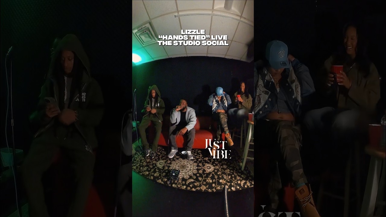 Studio Social w/ @lizzle.png performing “Hands Tied” 🔥 Catch him live 12/10! 