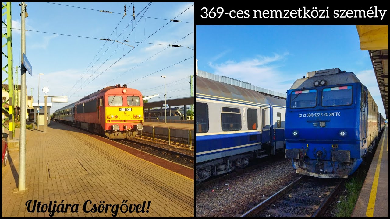 UTOLJÁRA CSÖRGŐVEL ÉS REMOT JIMMYVEL NAGYVÁRADRA a 101-es vasútvonalon! Egy HANGULATOS KALAND!