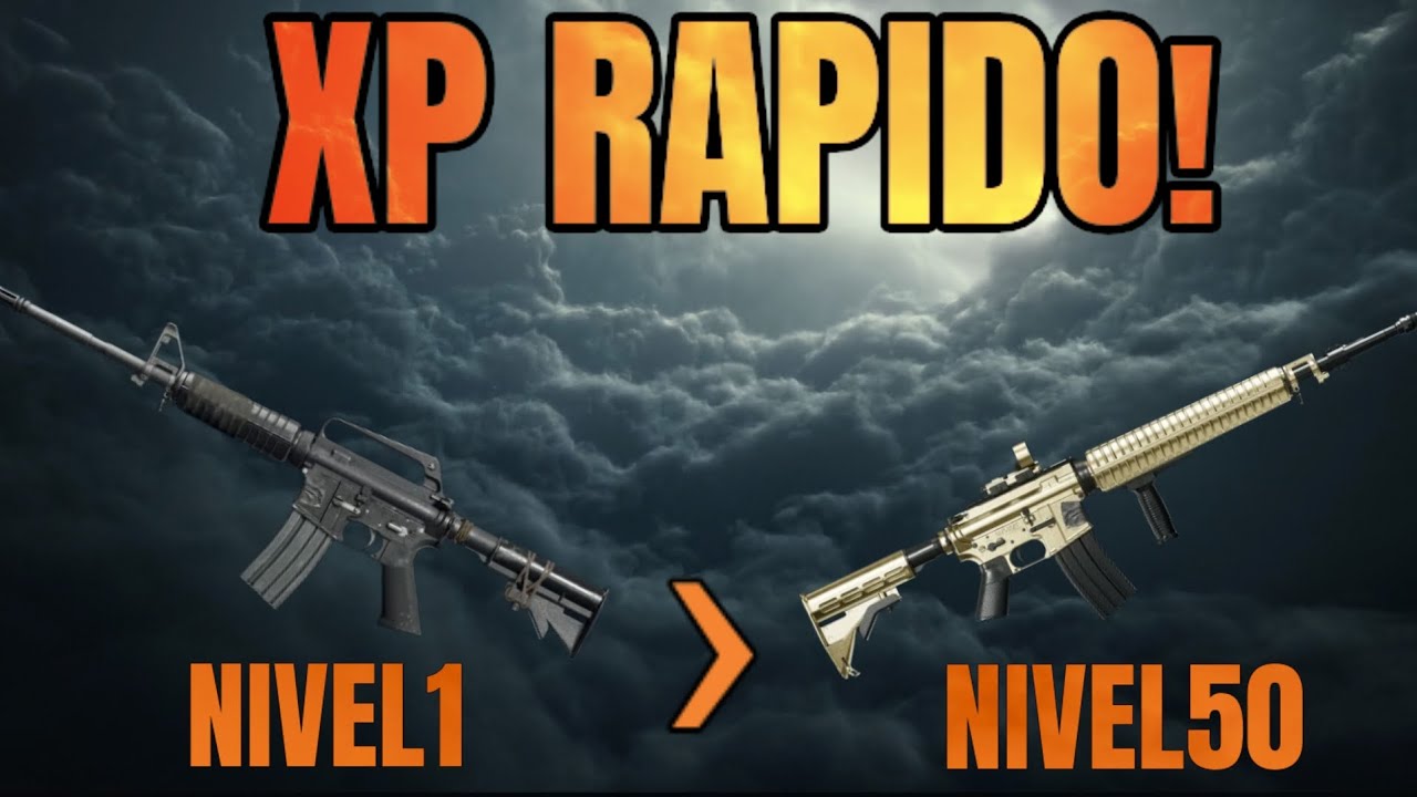 Black Ops 6 - La mejor GUIA para subir de nivel las armas!