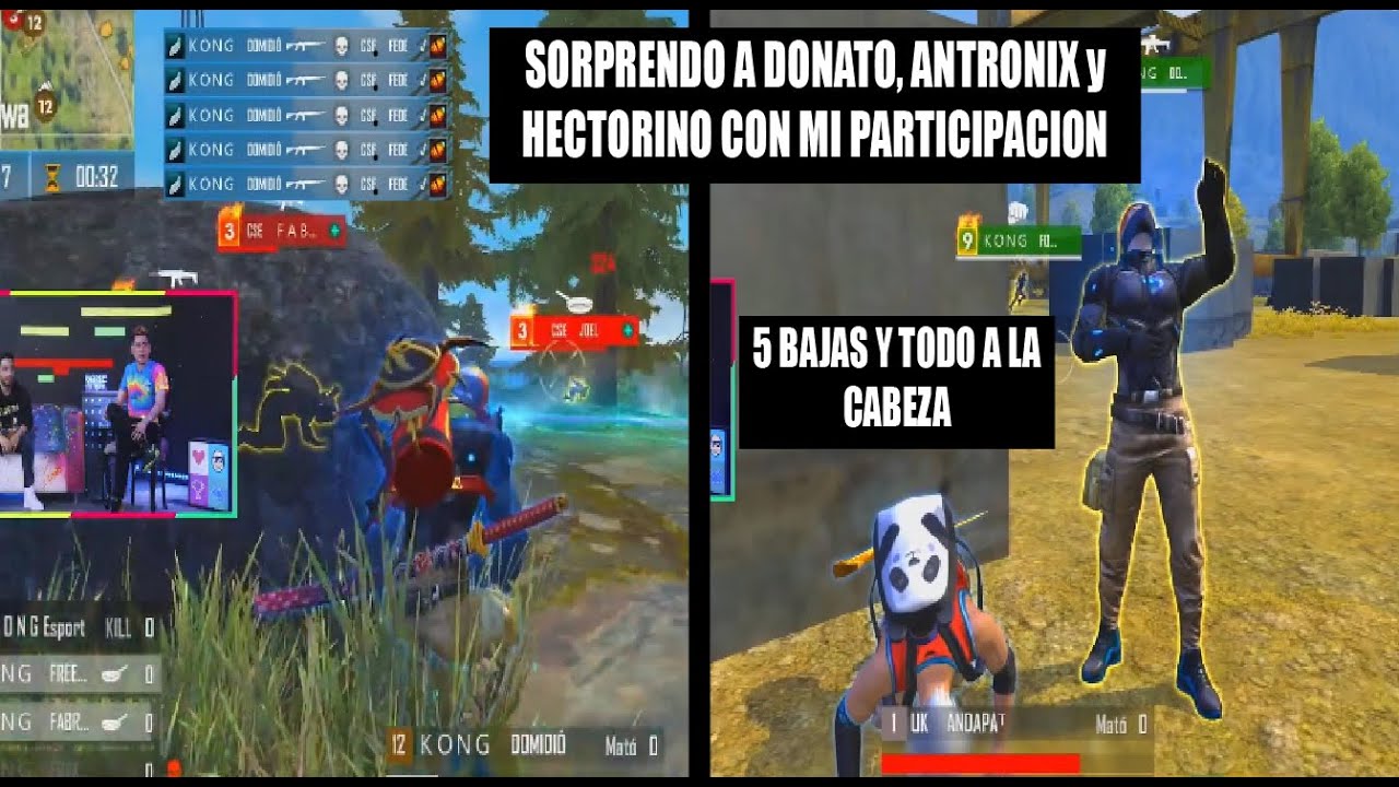 BAJO A 5 CON TIRO A LA CABEZA😈 ANTRONYXX y DONATO SE SORPRENDEN / COPA DONATO 🏆 / MI PARTICIPACIÓN🇩🇴