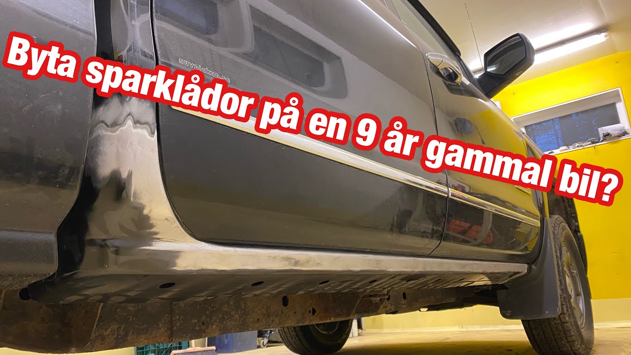 Lagar rost på trösklar på en bil som bara är 9 år gammal.